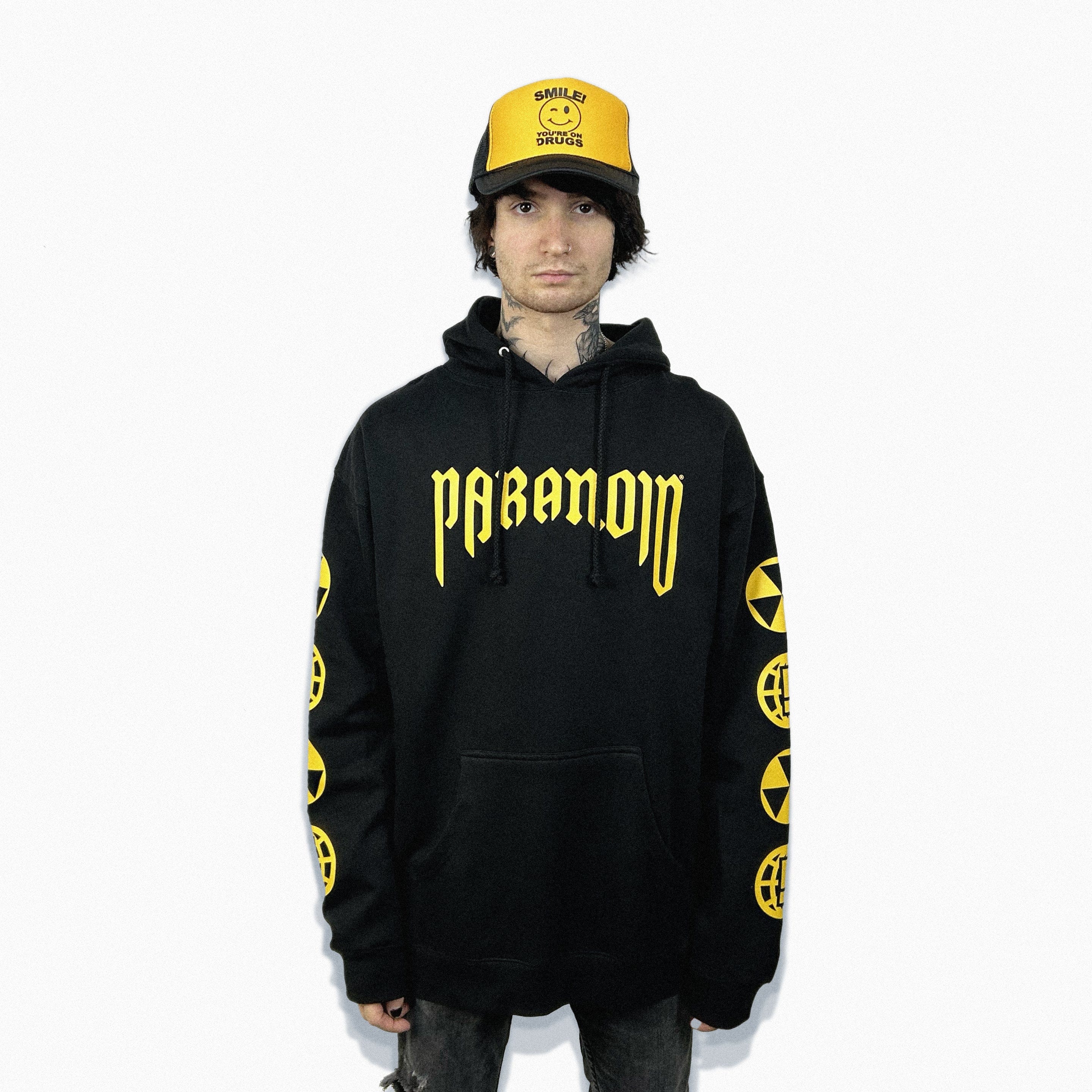 BROKEN WORLD PREMIUM PULLOVER HEAVYWEIGHT HOODIE – PARANOID