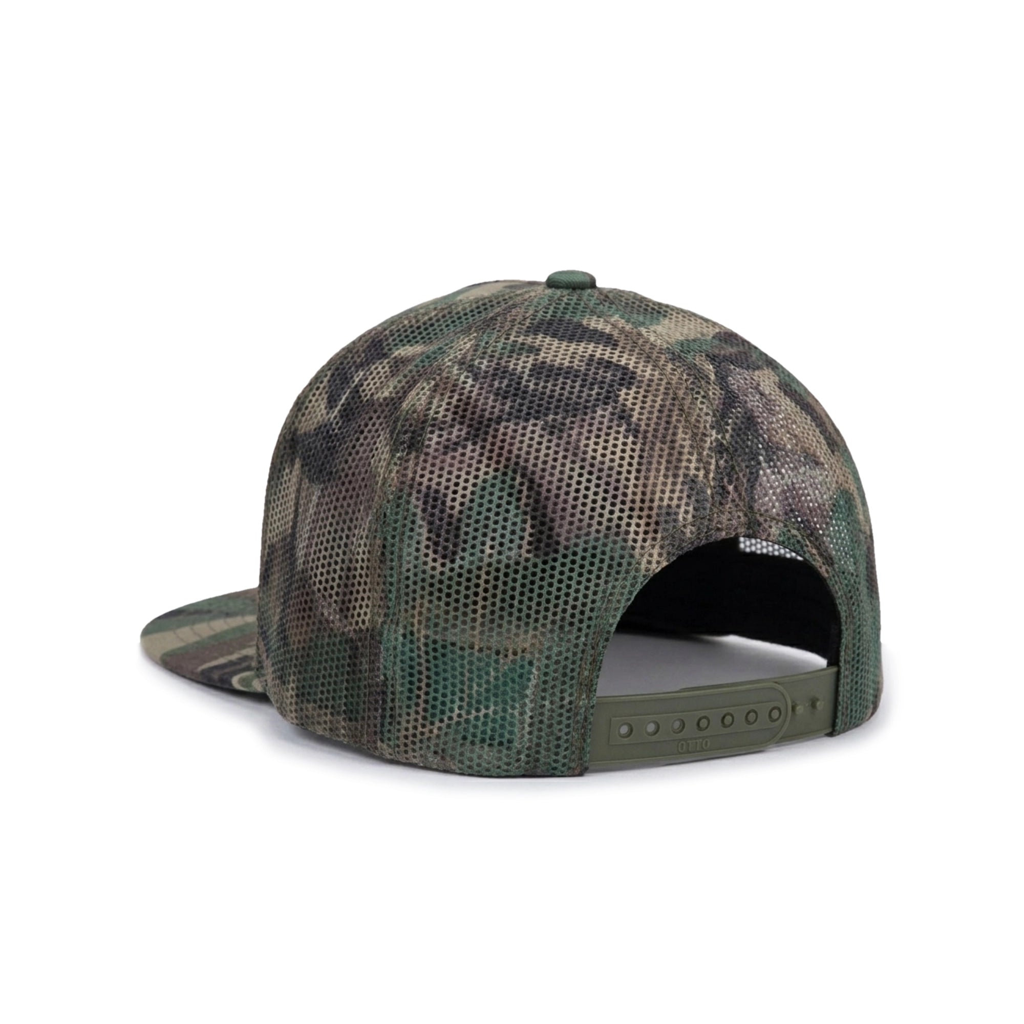 PEACEKEEPER CAMO BRIM TRUCKER HAT