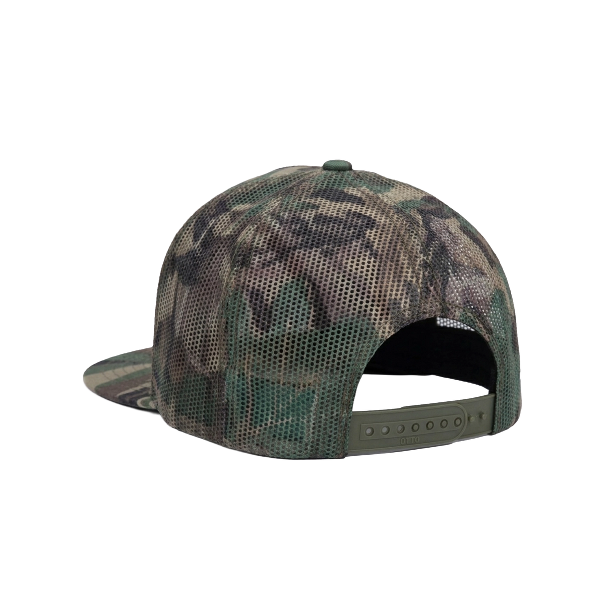 PEACEKEEPER CAMO BRIM TRUCKER HAT