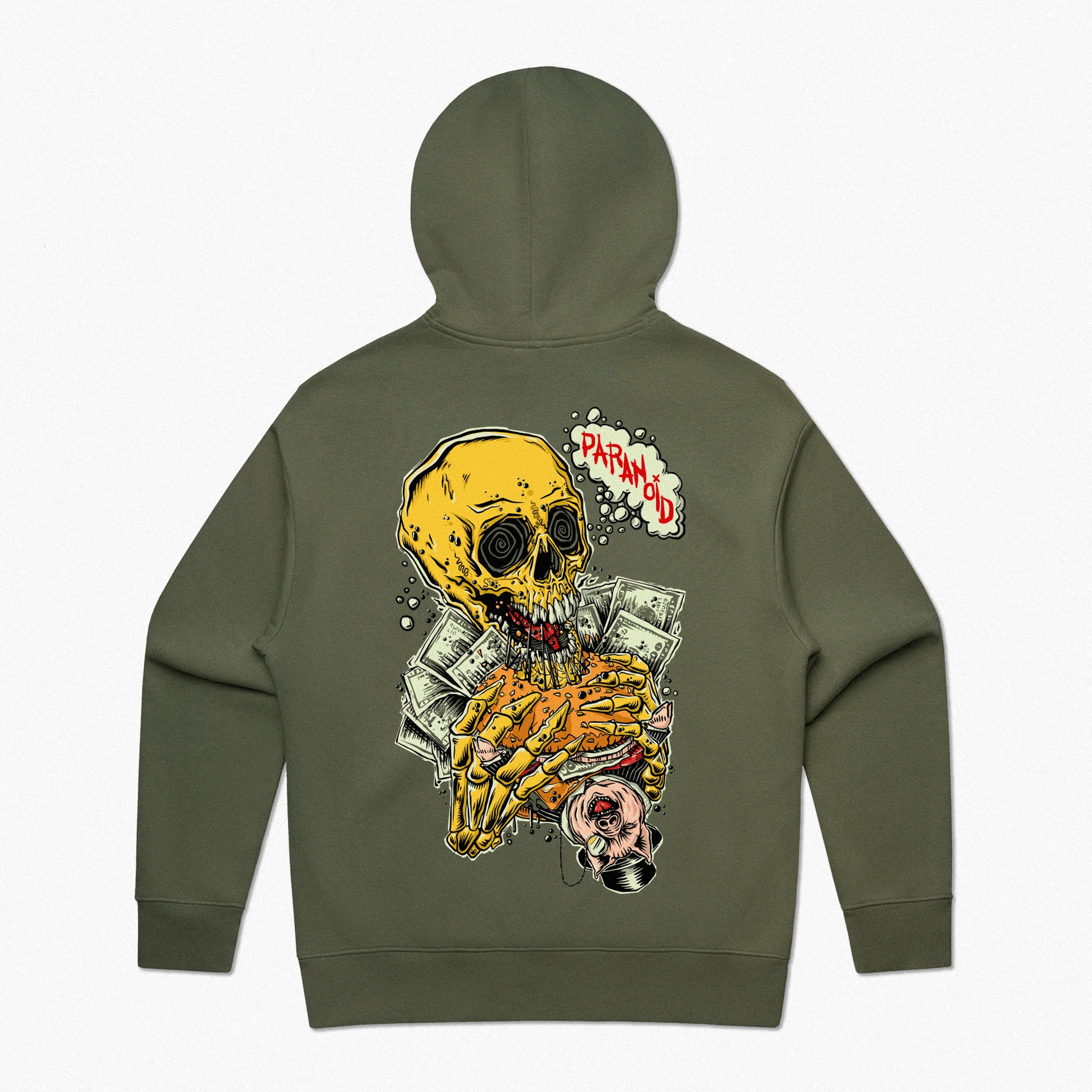 EAT THE RICH PREMIUM PULLOVER HEAVYWEIGHT HOODIE