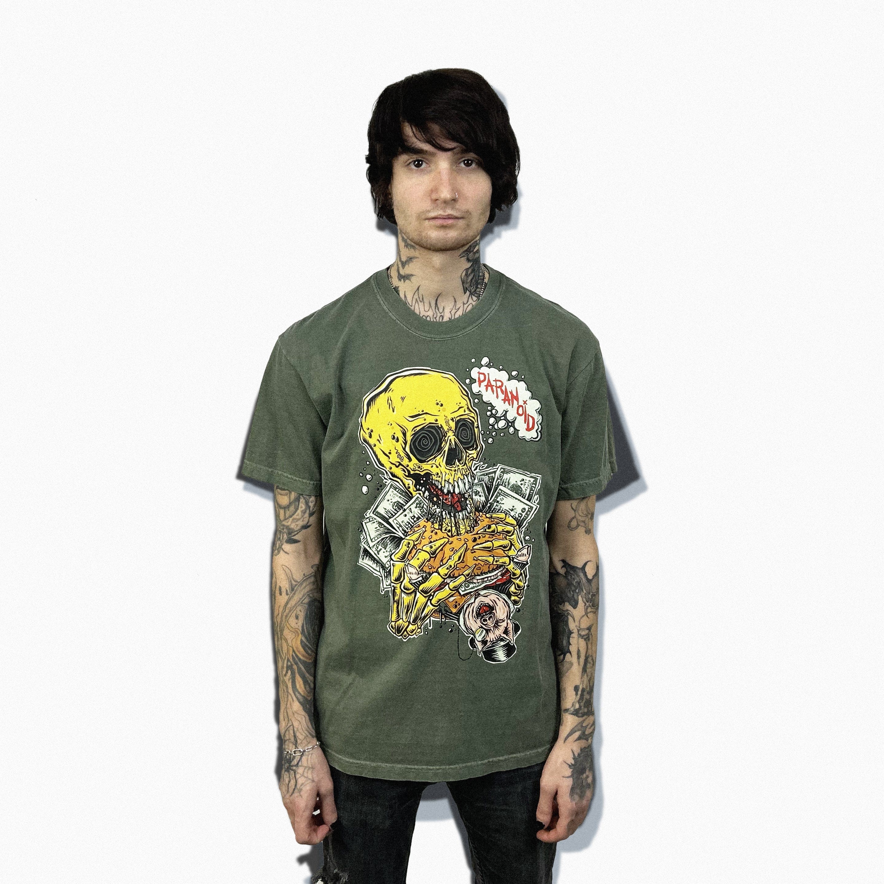 「金持を喰いちぎれ」映画プロモ・Tシャツ EAT THE RICH RICH THE EAT 「金持を喰いちぎれ」映画プロモ・Tシャツ