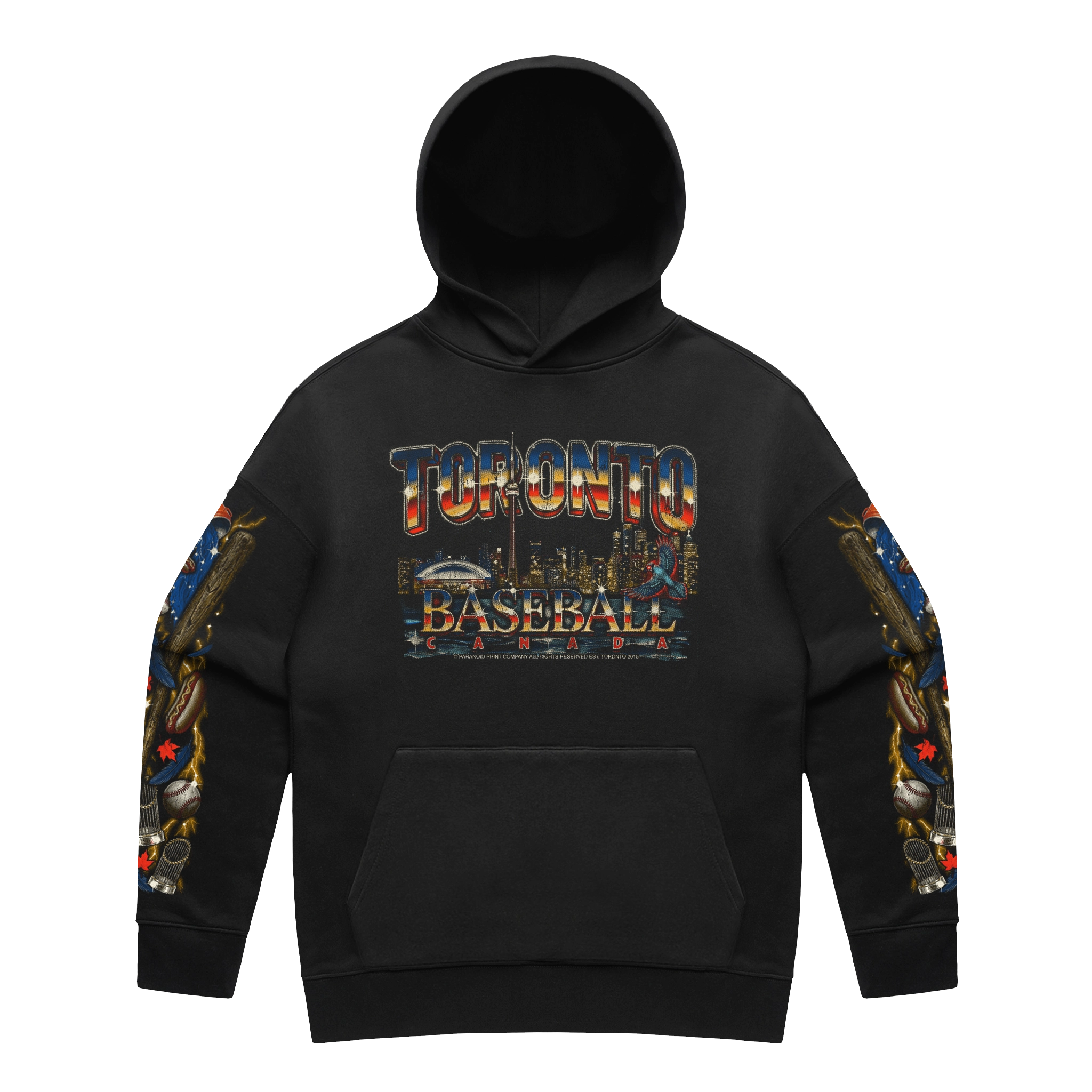 TORONTO BASEBALL SUPER HEAVY PREMIUM HOODIE