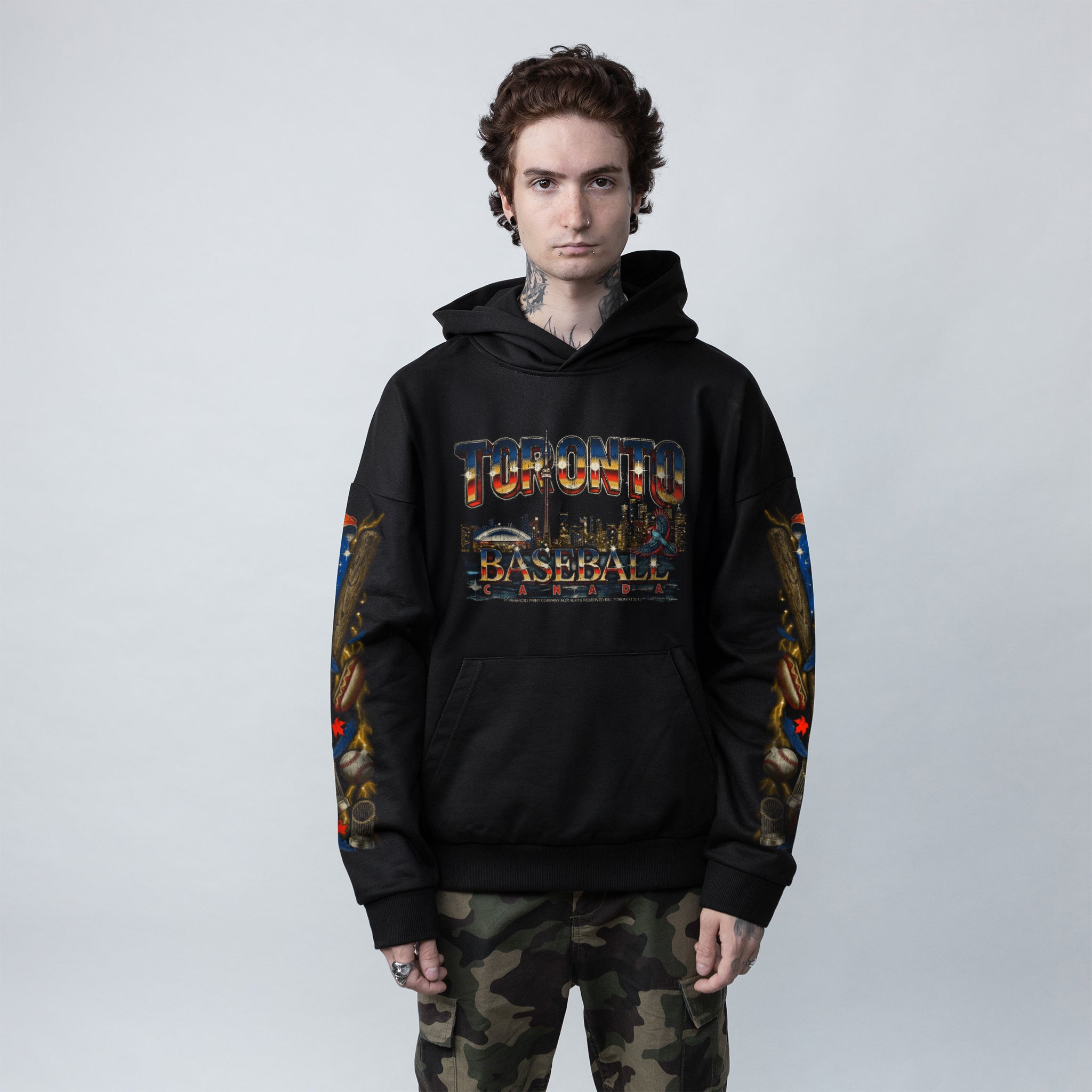 TORONTO BASEBALL SUPER HEAVY PREMIUM HOODIE