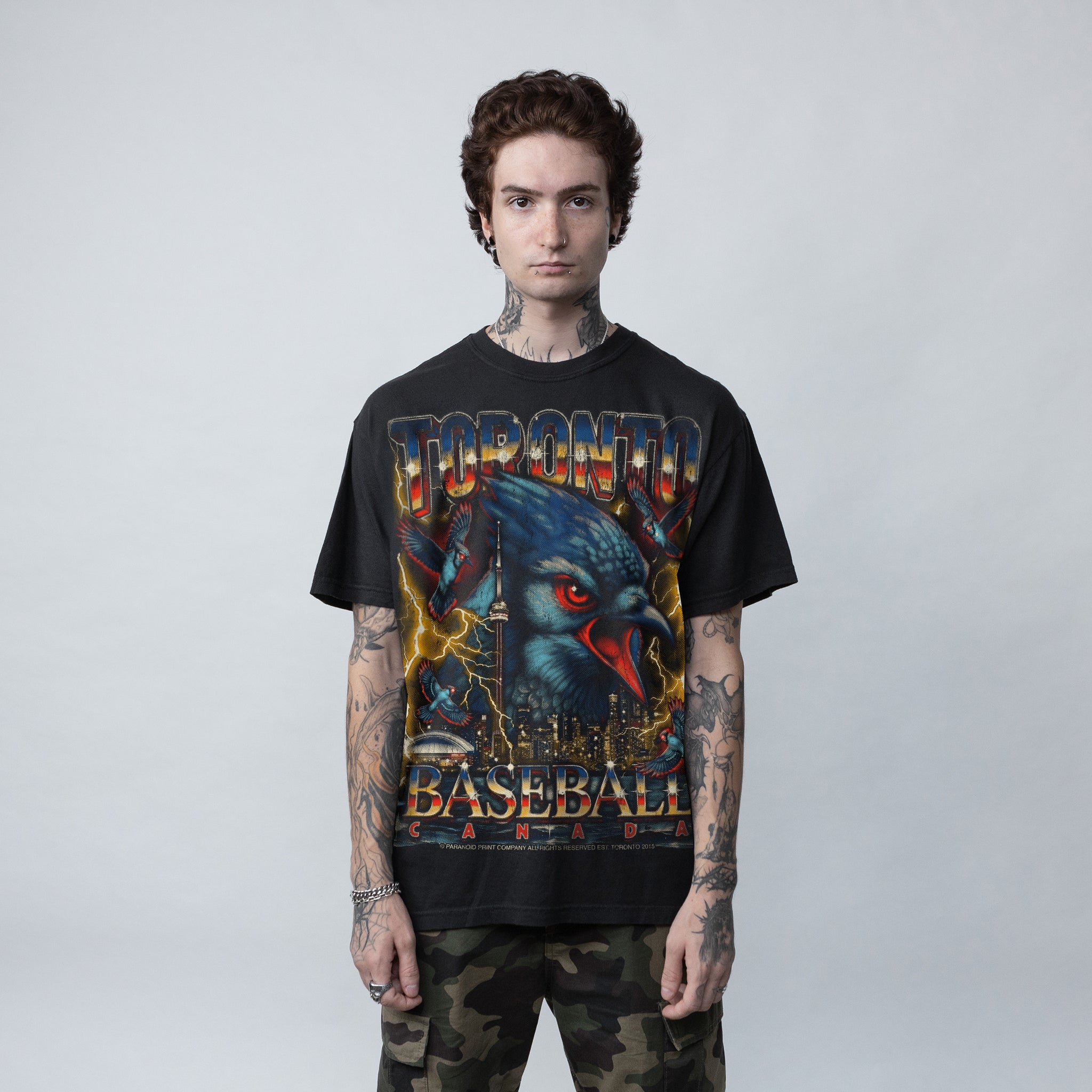 TORONTO BASEBALL PREMIUM T-SHIRT (Black)