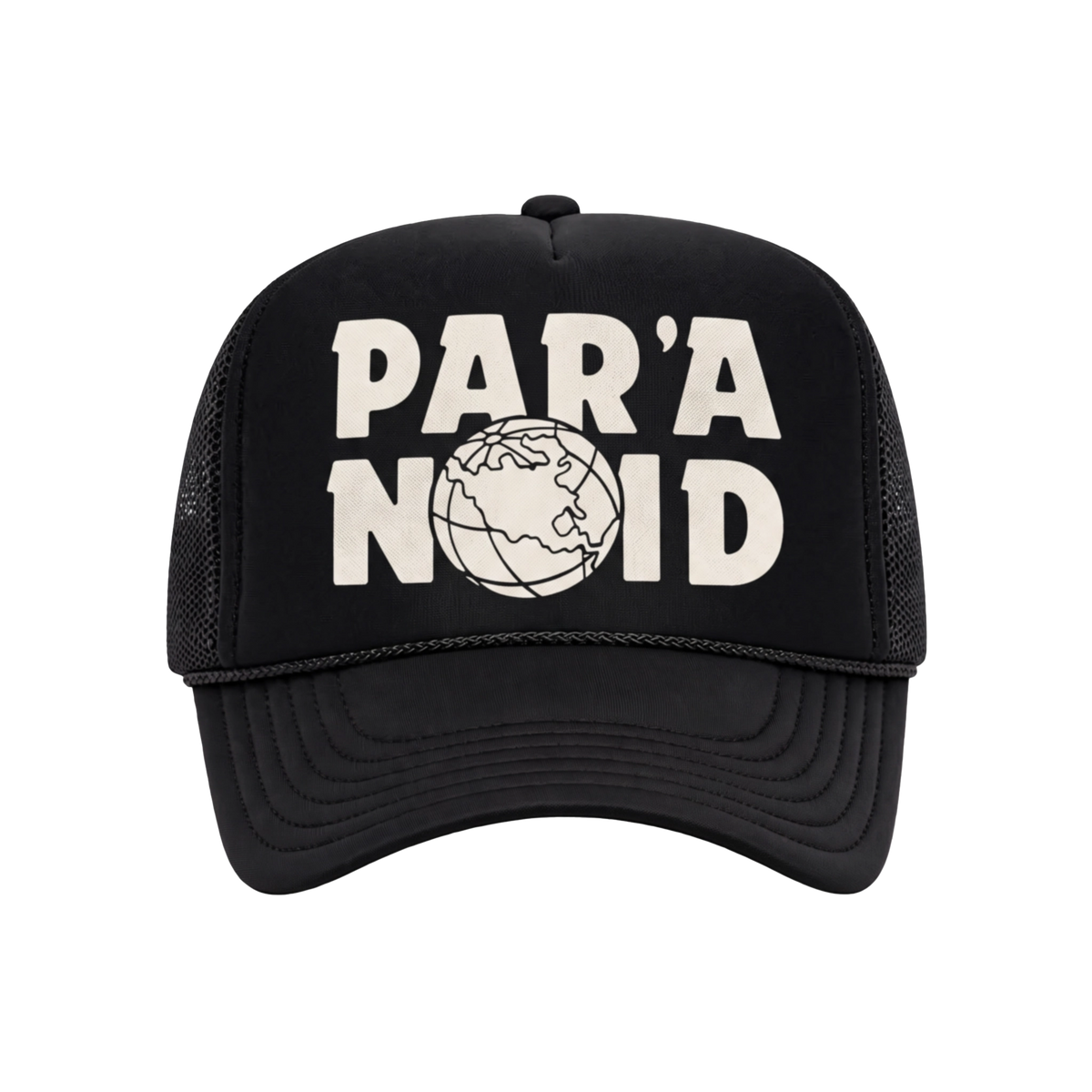 PARANOID'S WORLD TRUCKER HAT