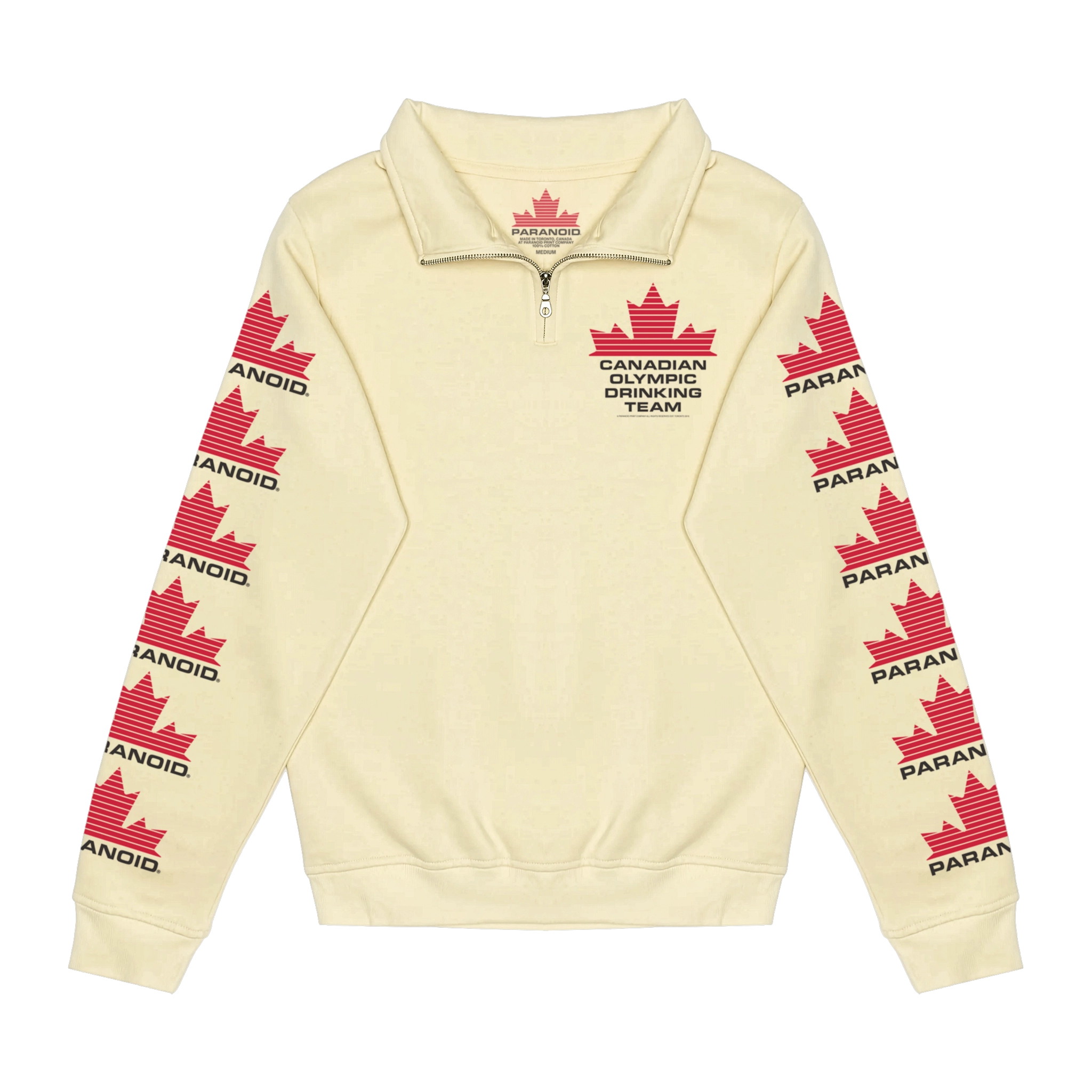 TEAM CANADA MIDWEIGHT QUARTER ZIP