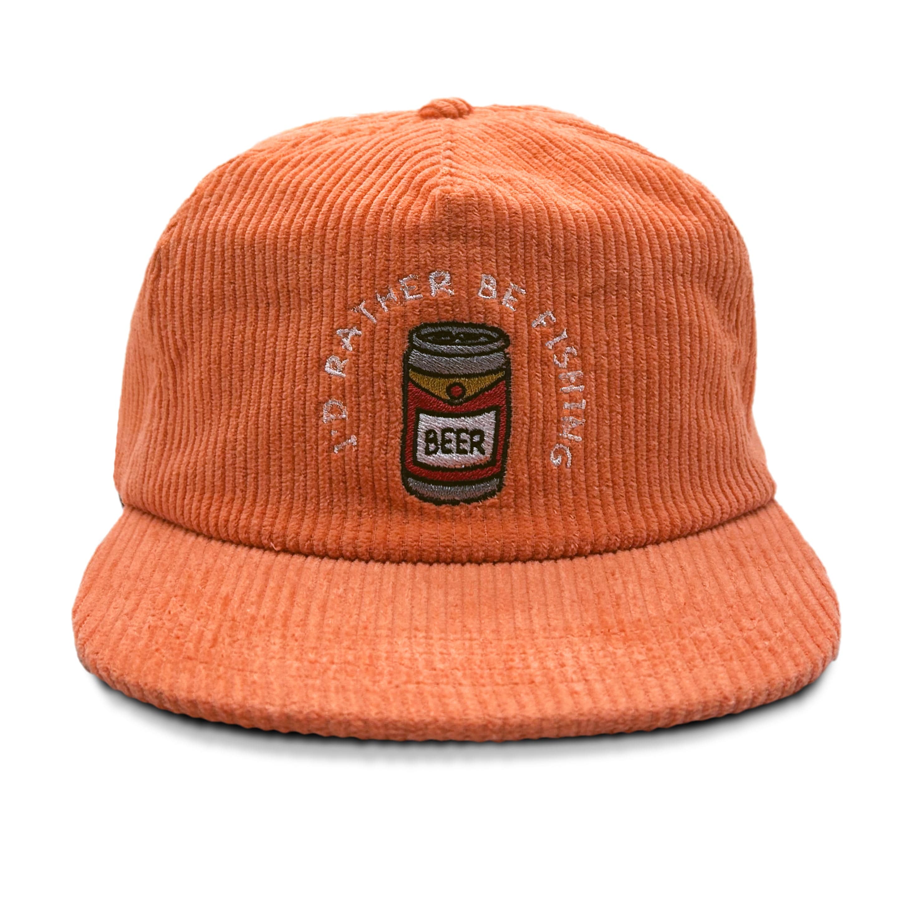 'FISHING' CORDUROY HAT