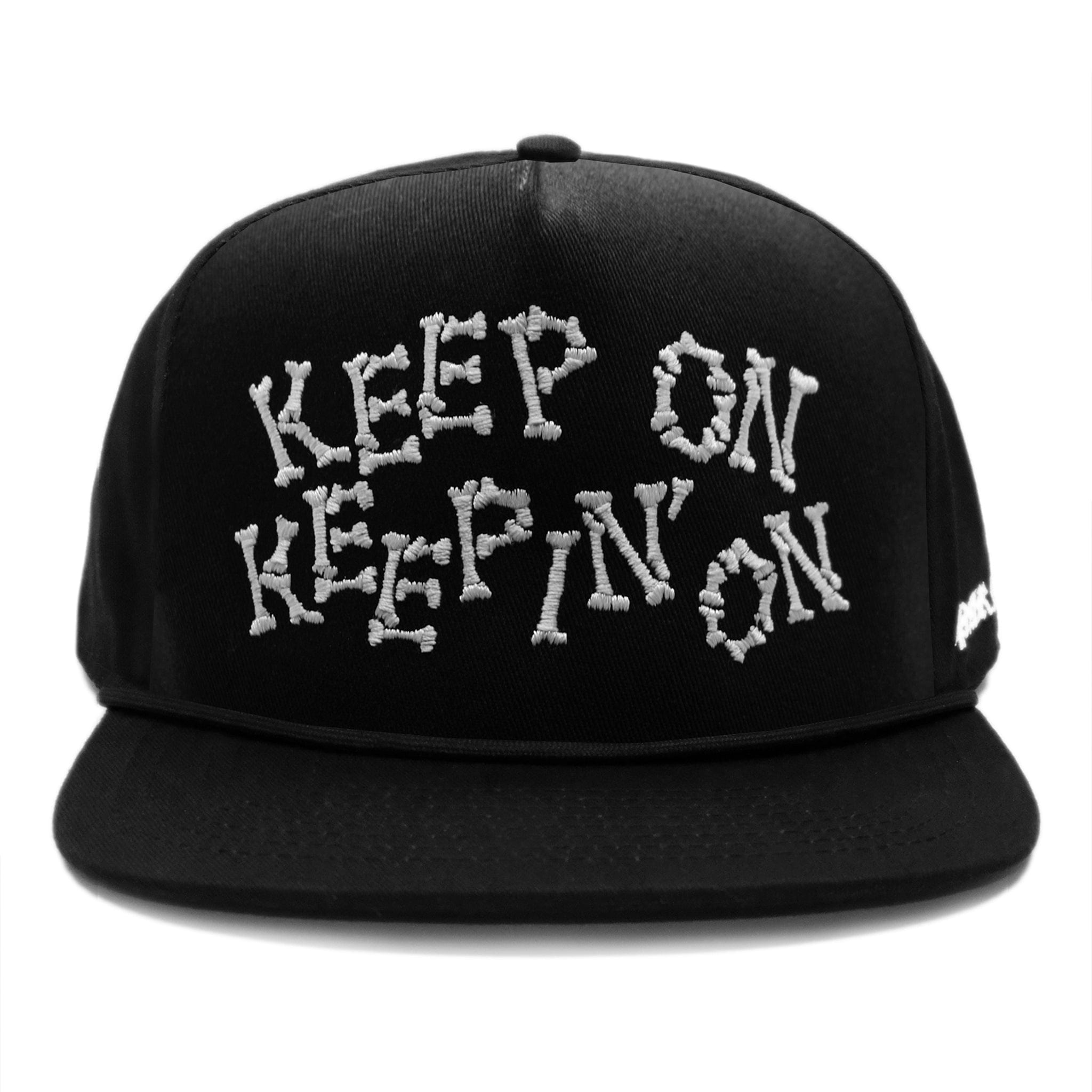 'KEEP ON' POPLIN CAP