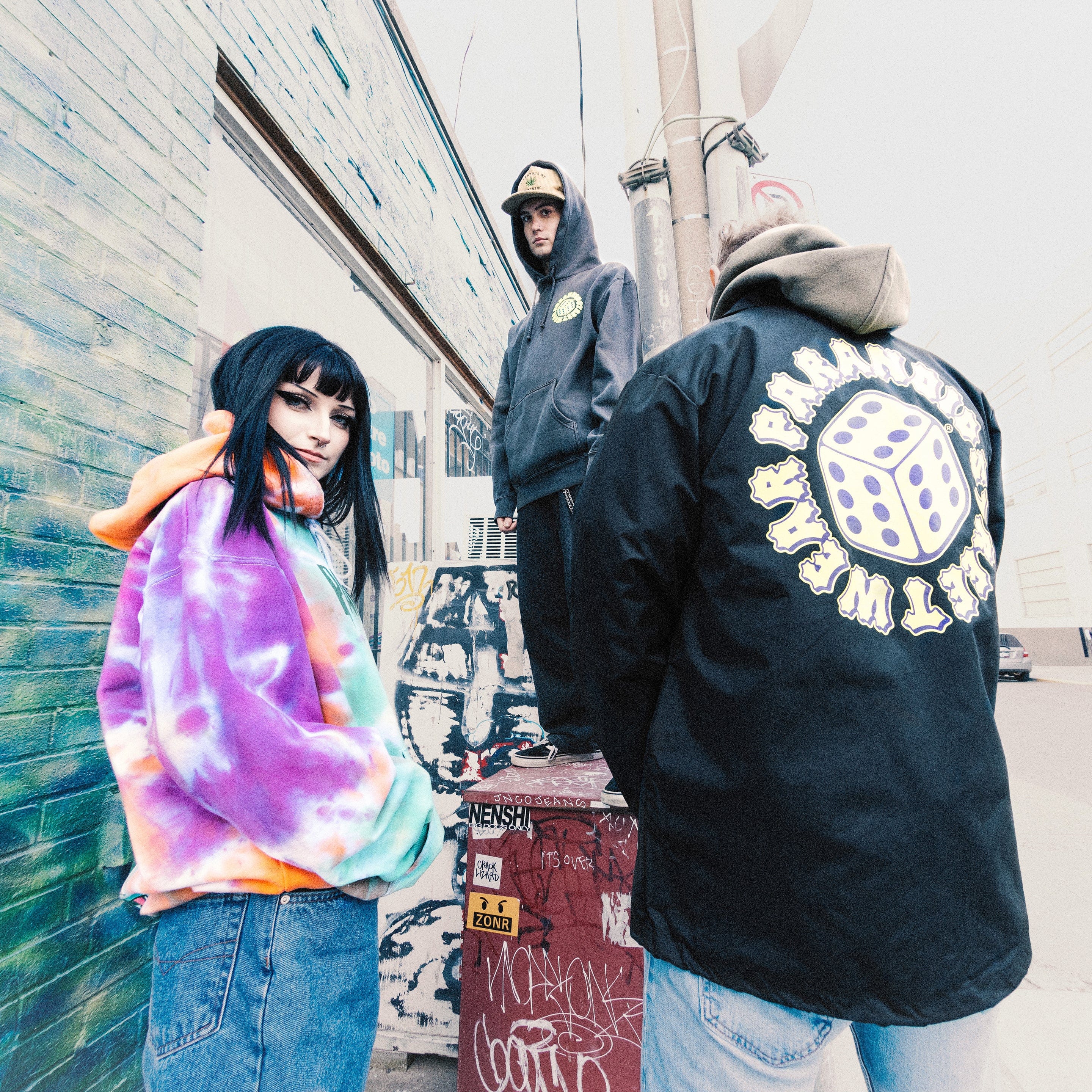 UNDER COVER TIE DYE HOODIE